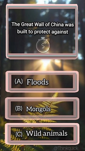 Great Wall of China Quiz | General knowledge questions #china #quiz #shorts #shortsfeed