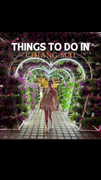 💡Things to do in Chiang Mai: 1. Visit an Elephant Sanctuary - This is one of our favourite experiences/ memories from Chiang Mai, definitely recommend spending a day with these gentle giants 🐘 2. Take an Authentic Thai Cooking Class - This was such a fun experience, getting a chance to learn how to cook a delicious authentic Thai meal 🤤 3. Try Local Street Food & Explore the Night Market - Chiang Mai is filled with some of the best street food places we’ve tried in Asia & It’s way more afford
