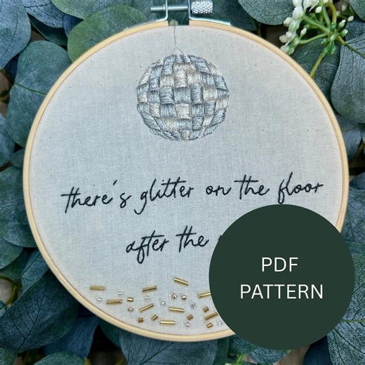 Embroidery Pattern - New Year’s Day - TS - Etsy