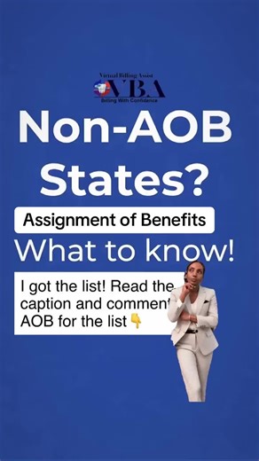 😵‍💫 Assignment of Benefits Confusion—Why AOB Matters… Insurance rules can feel more complicated than AI taking over your job or the latest TikTok trend going viral. Some states let patients sign Assignment of Benefits (AOB) so insurance pays the provider directly, while others don’t, leaving the patient to handle the check. Knowing your state rules keeps your cash flow smooth and your practice stress-free. I’m just tryna share tips so you don’t get caught in the chaos most offices face. Ever h