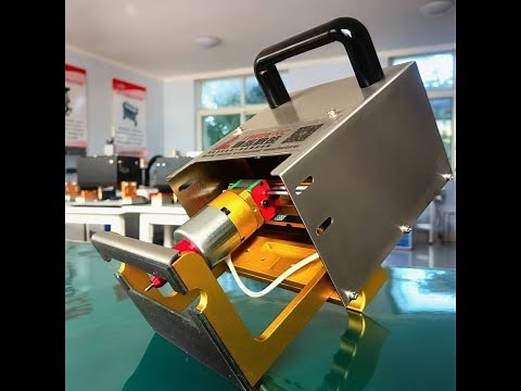 DOT Pin Marking Machine Model-HS PE01 Full Training Video| Dot Pin Engraving Machine|