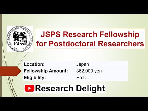 JSPS Postdoctoral Fellowship