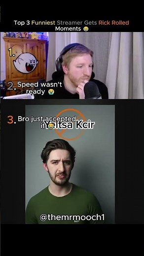 Top 3 Funniest Streamers Get Rick Rolled Moments 😂 | Hilarious Reactions & Plot Twists!