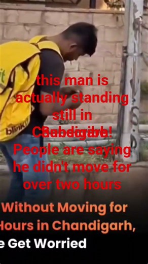 Glitch in the Matrix? 😱 Man stands still for 2.5 hours! #TotalFun