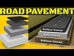What is the function of road pavement?