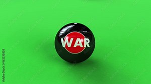 Balls breaking on pool table. High quality breaking balls on the table in 4K Stock Video