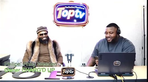 @phillyweeden receive numerous awards for contributions to the Cleveland, Ohio community and surrounding areas and I asked him what one holds the most significance to him and why, and he told me the @naacpimageawards award, which is a high prestige award @931wzak chose him as the Hometown hero | Charles White