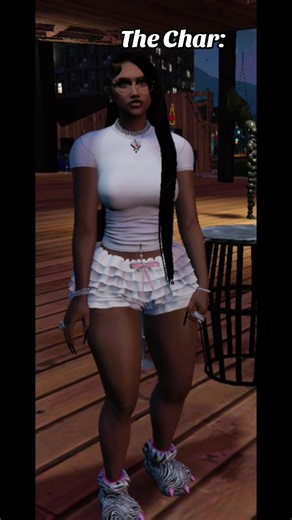 GTA face reveal 😘 #gtaRp #Fyp #FiveM #gamergirl