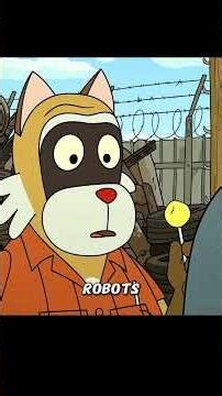 The robot's puppy friend. #cartoon #animation #funny #movie