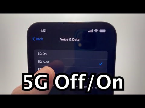 iPhone 13: How to Turn 5G Off or On