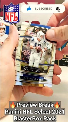 NFL football sports cards🏈 Panini Select 2021 Blasterbox Pack 2🤯We Pulled a RARE Rookie Card!