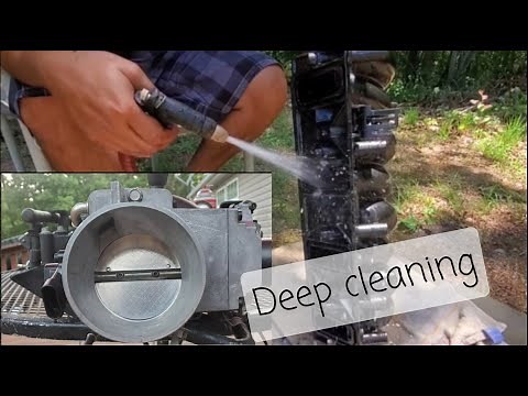 lS1 Intake Manifold & Throttle Body deep cleaning!!