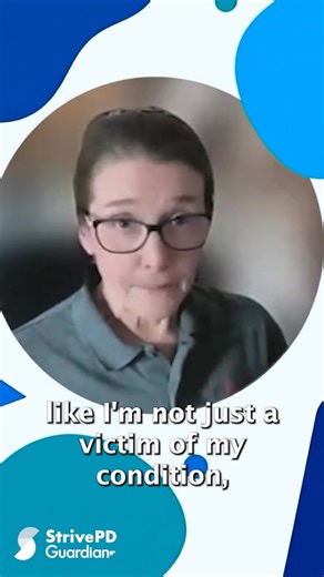 Stacee used StrivePD to better understand her PD triggers and take control of her symptoms - and you could, too. Learn more about StrivePD and StrivePD Guardian at www.strivePD.com, or download StrivePD for free on the Apple App Store today. | Parkinson & Movement Disorder Alliance