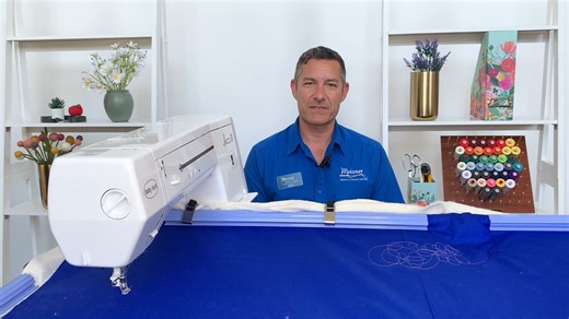 Introducing the Grace Cutie Frame! The Grace Cutie Frame is a portable, lightweight, and affordable alternative to your standard longarm frames. Makes quilting easy - fits on your table or desk! Questions? CALL US: 844 278 6944 | Meissner Sewing & Vacuum Centers