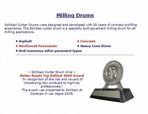 Milling/Cutter drums