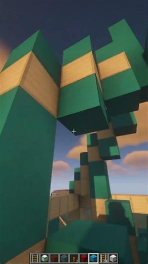 MINECRAFT BUILDING #100 SHORTS #55