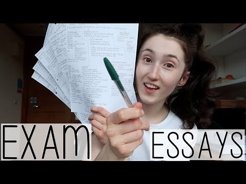 HOW TO WRITE EXAM ESSAYS! UNIVERSITY BIOLOGY STUDENT TIPS + ADVICE | EXAM SEASON DIARY #002