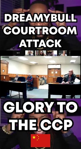 Dreamybull attacks the Courtroom #dreamybull #dreamybullxx #dreamybullxxx #ambatukam