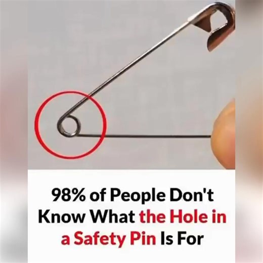 🧐 Most people have no idea what a safety pin can actually do. Can’t believe I never knew this! 💪 Details in the first comment 👇 | Faith Brings Hope and Strength