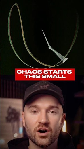 Chaos theory explained through pendulum motion divergence