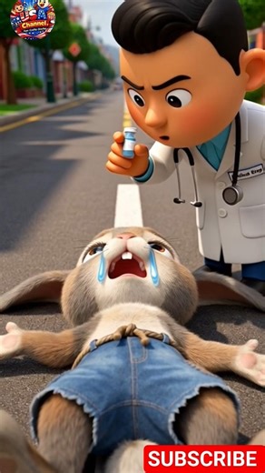 The rabbit fell from the top and started crying.#aivideo #animals #funnyvideo #viralstory #usashorts
