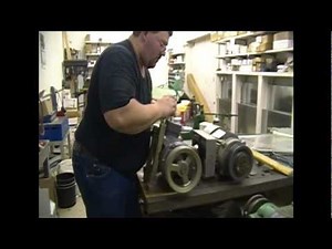 Quincy 325 Air Compressor Baldor motor installation-Part 1 # 98