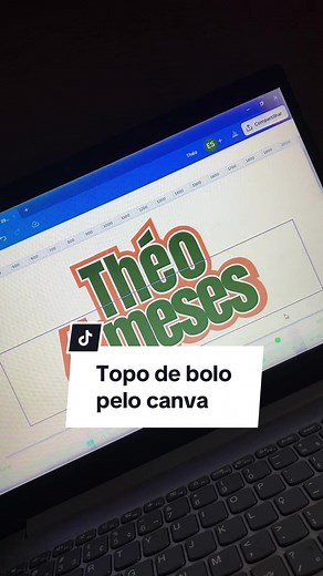 Como Fazer Topo de Bolo Personalizado no Canva
