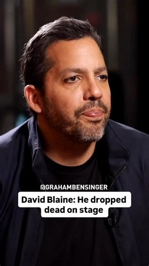 David Blaine: My inspiration for attempting the bullet catch. #magic #death #interview | Graham Bensinger