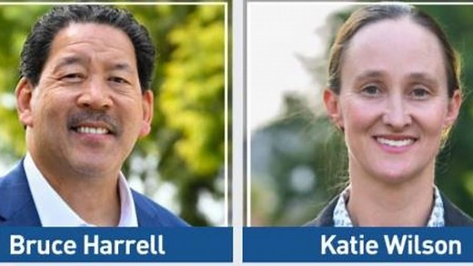 Katie Wilson leads incumbent Bruce Harrell in race for Seattle mayor