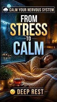 Nervous System Regulation Music – From Fight-or-Flight to Rest | Calming Rain Ambience
