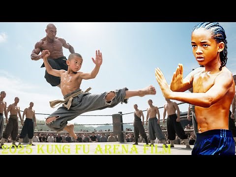 2025 Kung Fu Arena Film: The strongest warrior despises a youth—only to be blasted away instantly!