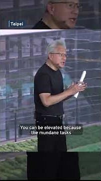 Jensen Huang on the Future of Work and AI in Taiwan