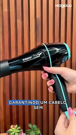 💇‍♀️✨ Secador de Cabelo Taiff Style Preto 2000W
