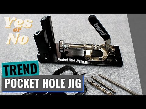 TREND Pocket Hole Jig Review & Demo - Must have DIY Tool!