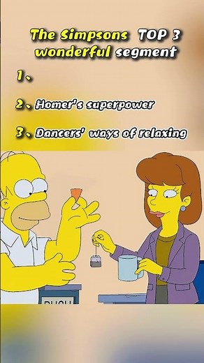 The wonderful clips of The Simpsons#movie #anime#shorts