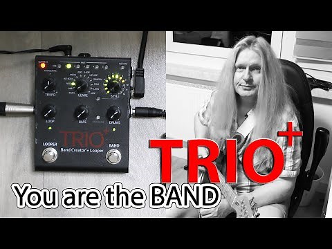 Digitech TRIO+ / band creator / looper / TUTORIAL / deutsch