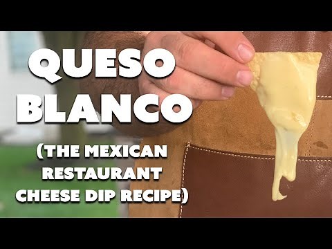 Queso Blanco Recipe | Mexican White Cheese Dip Recipe that's SO GOOD!