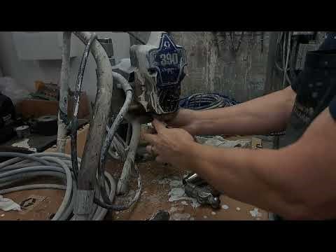 Replacing a Graco PC pump