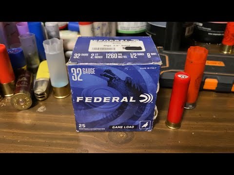 Federal 32 Gauge #8 Shot - Breakdown