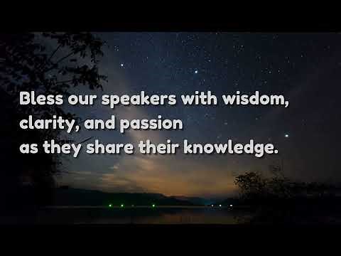 🙏 Opening Prayer for Seminar/Training 🙏