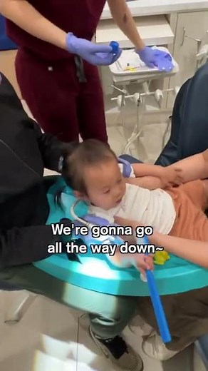 When a child takes over your job after crying 😂 [Pediatric Dentist]