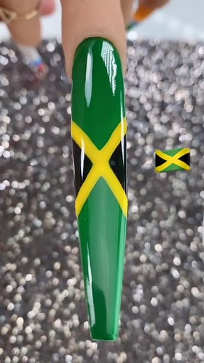 Jamaica Flag Nail Art: Designs and Ideas for Jamaican-Inspired Nails