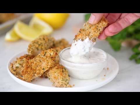 Healthy Baked Fish Sticks