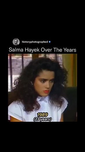 Salma Hayek, a Mexican-American actress and producer, rose to fame in the 1990s with hits like Desperado (1995).⁣ Her powerful performance in Frida (2002) earned her an Oscar nomination.⁣ Beyond acting, she’s made her mark as a producer and humanitarian, staying active in both film and philanthropy.⁣ | History In Pictures