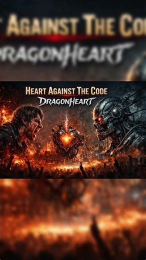 HEART AGAINST THE CODE ⭐ HUMAN VS MACHINE | INDUSTRIAL METAL ANTHEM