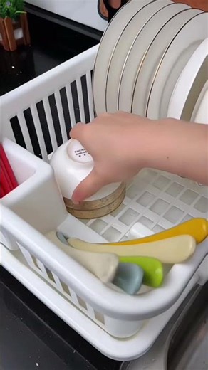 Dry Dishes Without the Mess 😱 | Beautiful Dish Drainer Rack