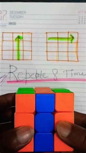 #shorts #rubikscube #shortvideo #howtosolverubikscube #explore #foryou #viral #trick #cube #tutorial