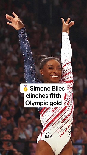 Simone Biles clinched her fifth Olympic gold medal as she made a triumphant return to the women's gymnastics team final at the Paris Games, reinforcing her status as one of the world's greatest athletes just three years after withdrawing from the same event at the Tokyo Games. Biles, the most decorated gymnast of all-time, earned the United States their 11th Olympic medal in the women's team event with a solid performance on all four apparatus after starting off on the vault, from which she soar