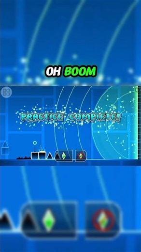 Practice Mode Complete #stereomadness #geometrydash #short #robtoplevels