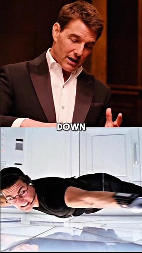 Tom Cruise on Filming His Most Iconic Scene #shorts
